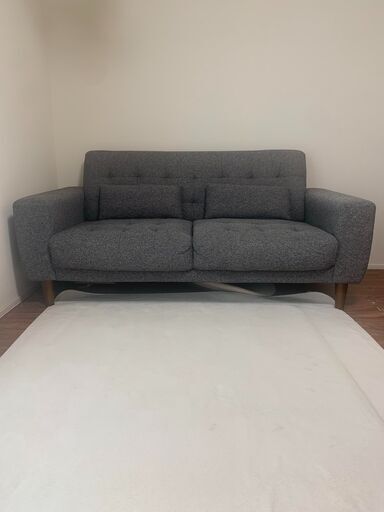 NOCE ノーチェ　2人掛け ソファー (グレー)【7/16まで】