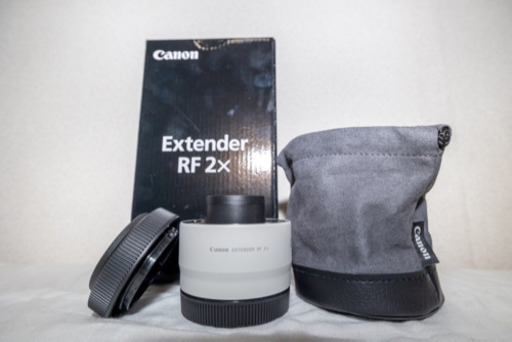 【新品同様品】Canon EXTENDER RF 2x エクステンダー 保証書有