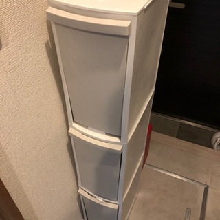 (受け取り者決まりました)ニトリ仕分け可能ゴミ箱お譲りしますの画像