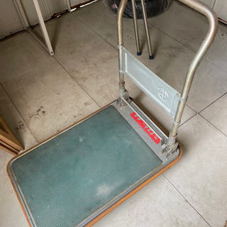無料 昭和レトロな台車 古道具