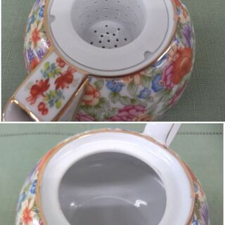 ロイヤルアーデン ティーポット 茶こし付き 花柄 陶磁製 ピンク ROYAL ARDEN札幌市西区 西野店の画像