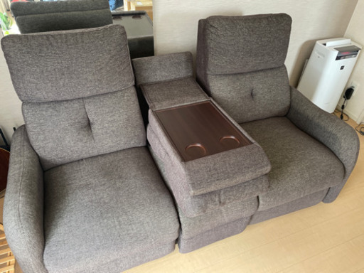 【美品/購入時9万円】ニトリ電動リクライニングソファ