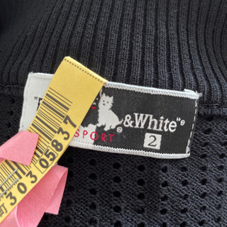 Black&White SPORT レディース ニットベストの画像