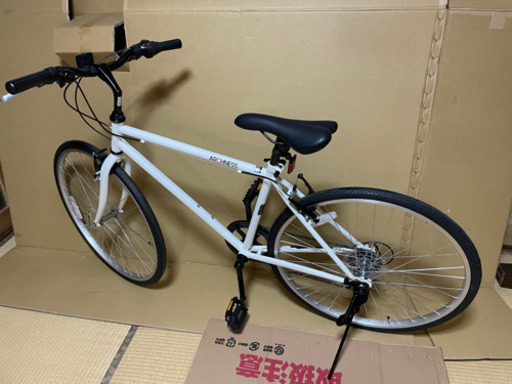 ［決定しました］シマノ製26型7段変速付クロスバイク　新品未使用