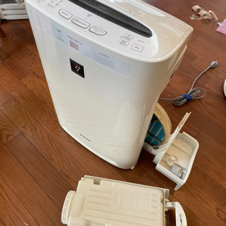 0円 シャープ プラズマクラスター空気清浄機 KC-A50-W
