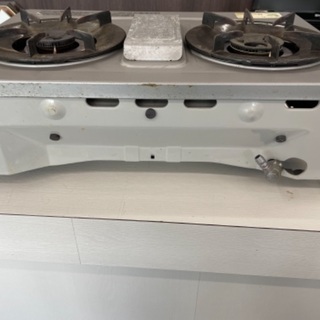 パロマ　ガスコンロ　ガステーブル　都市ガス　2口魚焼きの画像