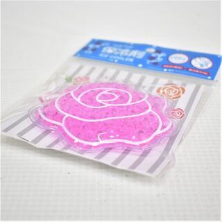 【お値下げ！】SD097-1◆)ローズ柄 保冷剤 ピンク バラ 新品 お弁当などに【取りに来られる方限定】の画像