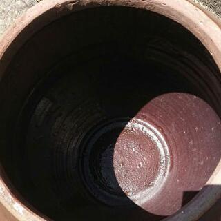壺 漬物 蓋付の画像