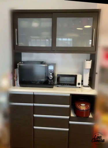 「値下げ】超美品　食器棚　カップボード