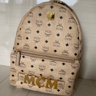 MCMリュック（ベージュ）