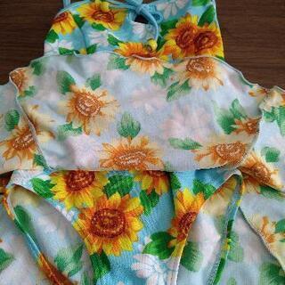 130cm  女児水着の画像