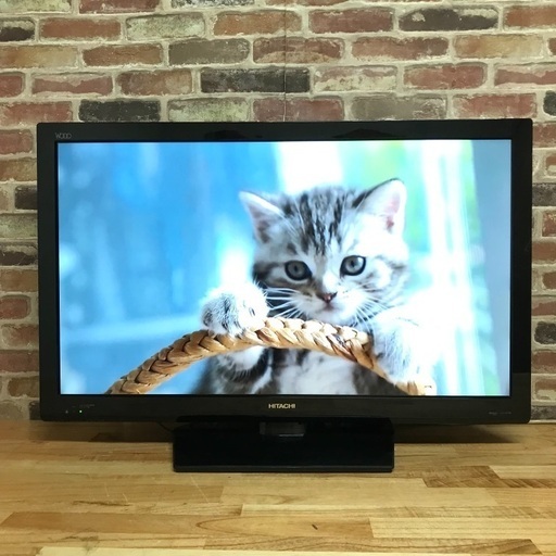 ②即日受渡❣️日立37型フルHD省エネ液晶テレビ11500円