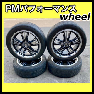 🌈ホイール18inch ❣️🌈【PMパフォーマンス】ホイール4本...