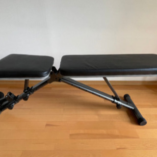 【ほぼ新品】筋トレ用ベンチ　4WAYトレーニングベンチ