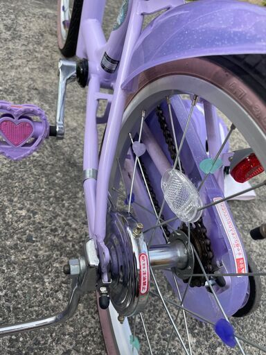 (受け渡し希望者有り）値下げ！女の子向け自転車・ヘルメット