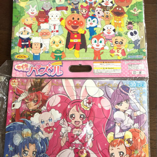 3歳以上対象アンパンマンとプリキュアのパズル🧩