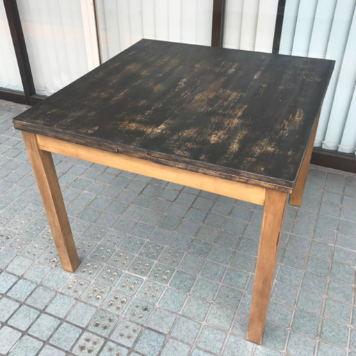 ※終了※アンティーク調★伸縮テーブル ダイニングテーブル オシャレ★