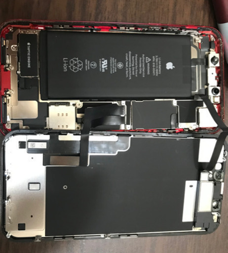 画面割れ修理します