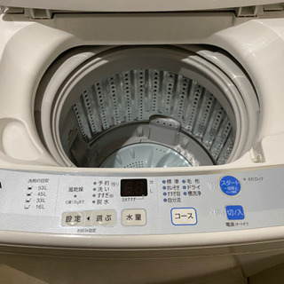 【最終価格】15年製AQUA 高濃度洗浄クリーン　6kg洗濯機　の画像