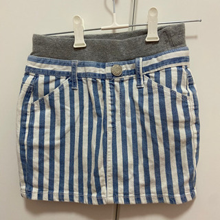 120㎝　ストライプ　デニムスカート　kids 服