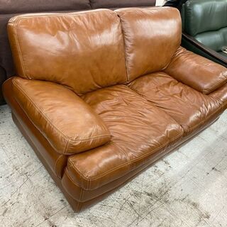 カウチソファ (ダブルライン3LC 革) ニトリ 滋賀県無料配達 ニトリ