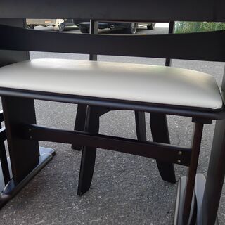 【値下げしました】NEO　HAWKS　シンプルモダンダイニングセットの画像