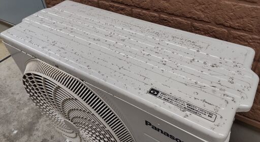 ③パナソニック CS-222CF 6畳向け 2.2KW エアコン 室外機汚損有 別途工事可(保証付) 237
