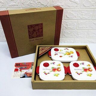 so0768　未使用品　Fruit Harvest　タッパウェア...