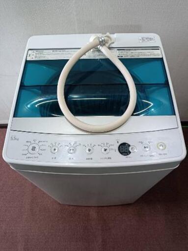 全品半額SALE‼️美品✨ /Haier/ハイアール/2017年製/洗濯機/5.5kg/JW-C55A/配送可能/10000円→5000円✨/0629a