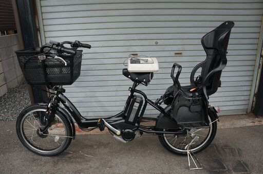 ブリジストン・20インチ電動アシスト（アンジェリーノ）子乗せ後付き☆彡そこそこ奇麗をお譲ります！