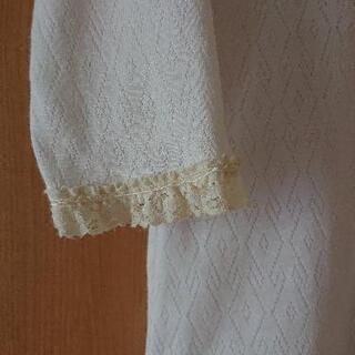 Ｌサイズ 白レースカーディガンの画像