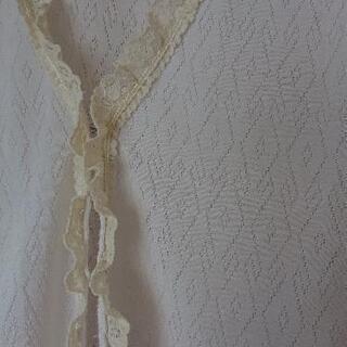 Ｌサイズ 白レースカーディガンの画像