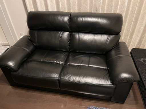 本革ソファ 2P