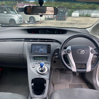 【支払い総額33.8万円】車検令和5年7月 プリウス Tチェーン スマートキー 修復歴無し TV ナビ Bカメラ ETC付き 今年度分税金込み込み！の画像