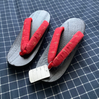 新品未使用　木製　下駄　ゲタ　鈴花ニューきものサロンの画像