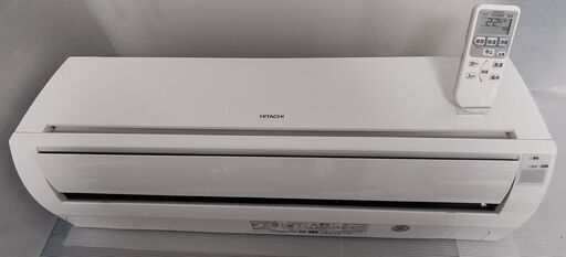 ⑤日立 RAS-A22E 6畳向け 2.2kw 暖房もエアコンで !  2016年製  内部洗浄済