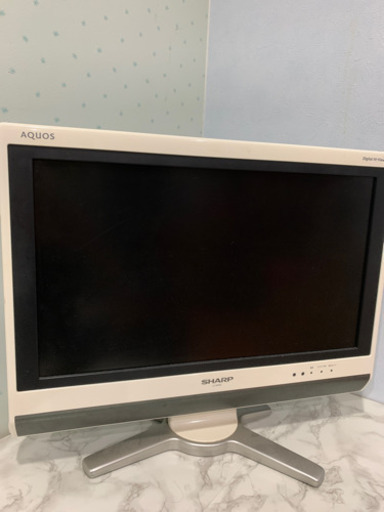 SHARP 液晶テレビ　リモコン付き
