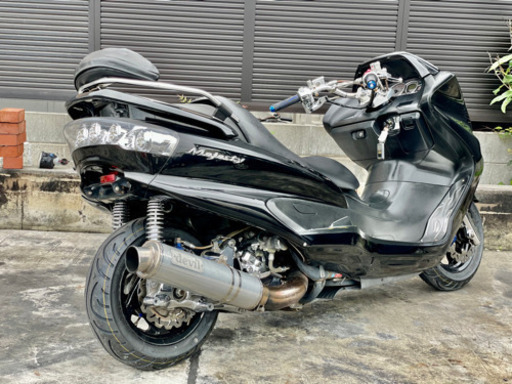 YAMAHA・マジェスティC・激早車両・タイヤ前後新品・全国陸送可能