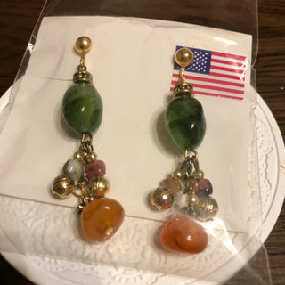 新品アンティークイヤリング