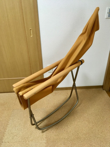 ニーチェア NychairX ロッキング ナチュラル×キャメル 折り畳み
