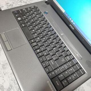 1【core i7搭載　高性能ノート】  高速動作SSDでサクサク動く♪ Windows10　セットアップ済みですぐに使える　無線LAN　Wi-Fi　DVDドライブ　ノートパソコン　PC 　動作　ハイスペック　の画像