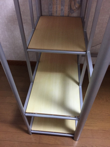 【お取引中】階段付きロフトベッド　デスクワーク可