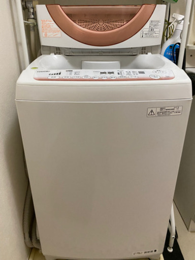 取引決定！東芝 TOSHIBA 洗濯機 2013年製 7kg