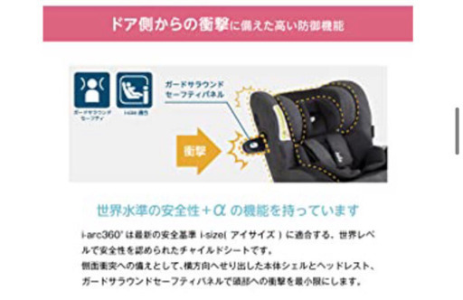 Joie i-Arc360  (ネイビー)