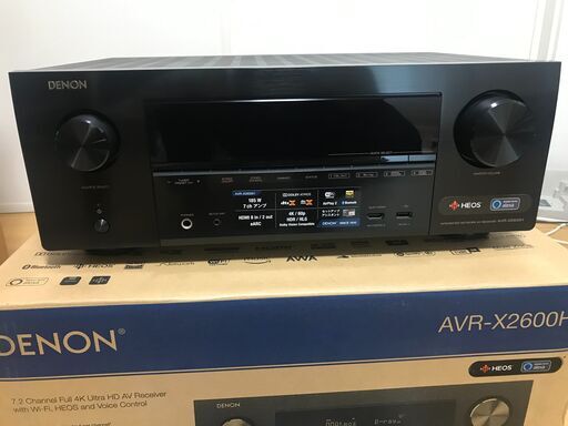 DENON デノン　AVアンプ　AVR-X2600H 7.2ch AVサラウンドレシーバー