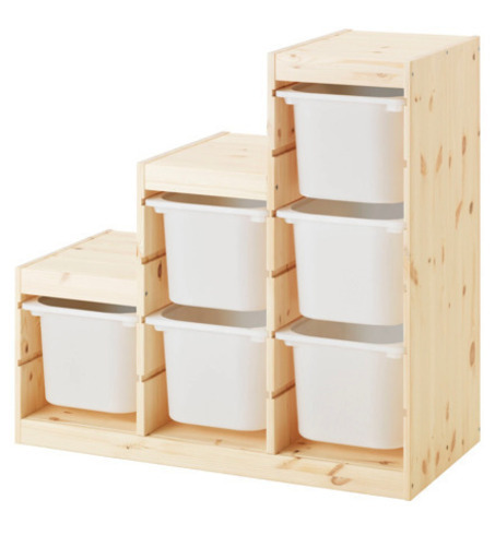 IKEA トロファスト　おもちゃ箱　おもちゃ収納