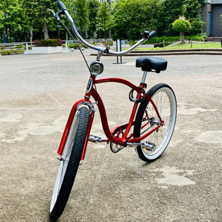 値下げ【ほぼ新品】シュウィン　ビーチクルーザー　S1  26インチの画像