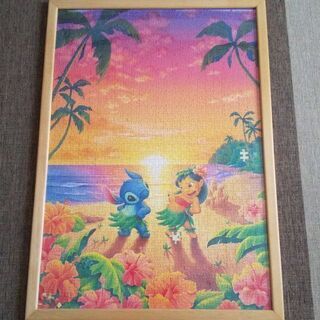 ディズニーパズル リロ&スティッチ「ハワイアンサンセット」100...