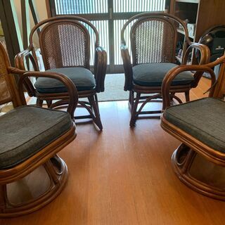 値下げ◆高座椅子 1セット2台 / 座椅子 肘掛け ミドルタイプ...