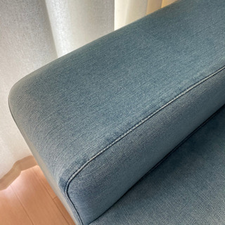 ジャーナルスタンダードファニチャー フランクリンソファ デニム 2P 2人掛けの画像